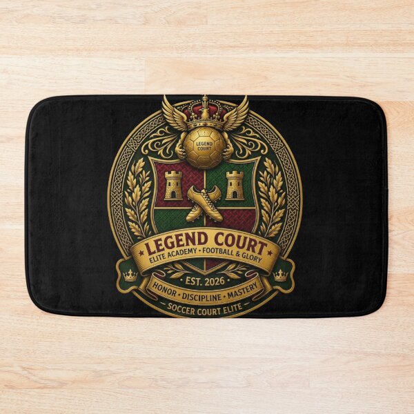 Item preview, Legend Court Elite Football Crest | Soccer Academy Emblem designed and sold by LegendCourt.