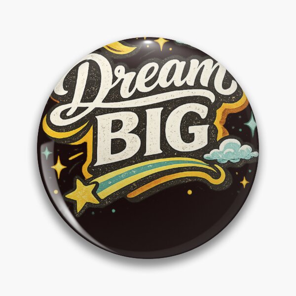 Item preview, Dream Big | Inspirational Typography Design designed and sold by VasiArtLab.