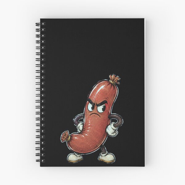 Item preview, Annoyed Kielbasa Sausage with Hands on Hips Vintage 1930s Rubberhose Cartoon Funny Food Character designed and sold by OnPointOutfits.
