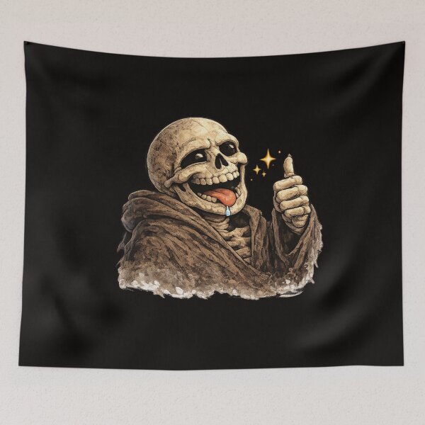 Item preview,  Funny skeleton designed and sold by Brejko.