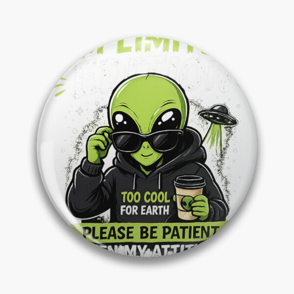 Item preview, Funny Alien Limited Edition T-Shirt | Cool UFO Graphic Tee | Sci-Fi Humor Shirt designed and sold by Saeed  Ahmad.