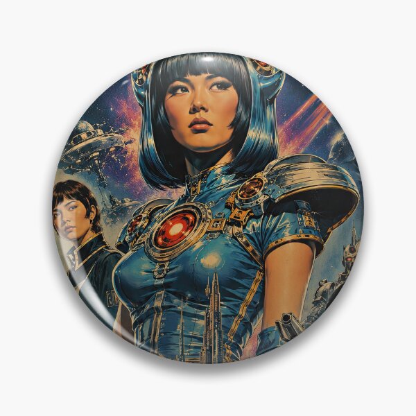 Item preview, Retro Japanese Space Opera Poster designed and sold by obstinator.