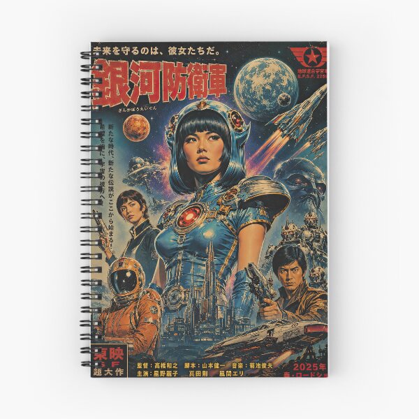Item preview, Retro Japanese Space Opera Poster designed and sold by obstinator.