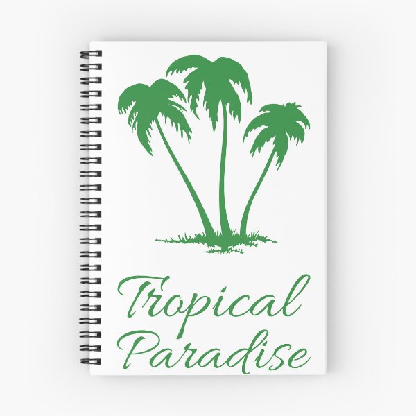 Item preview, Tropical Paradise Green Palm Trees Art designed and sold by AhinoraArtShop.
