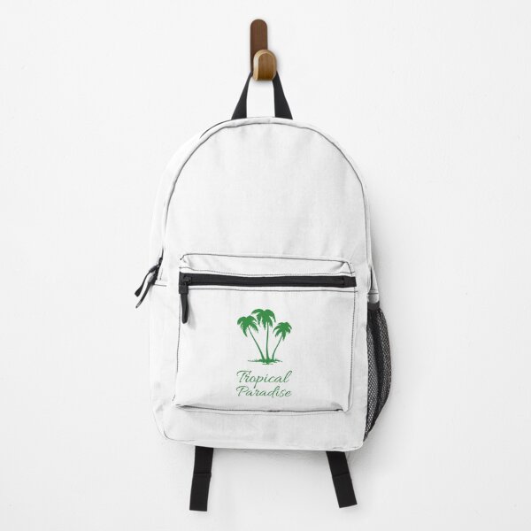 Item preview, Tropical Paradise Green Palm Trees Art designed and sold by AhinoraArtShop.