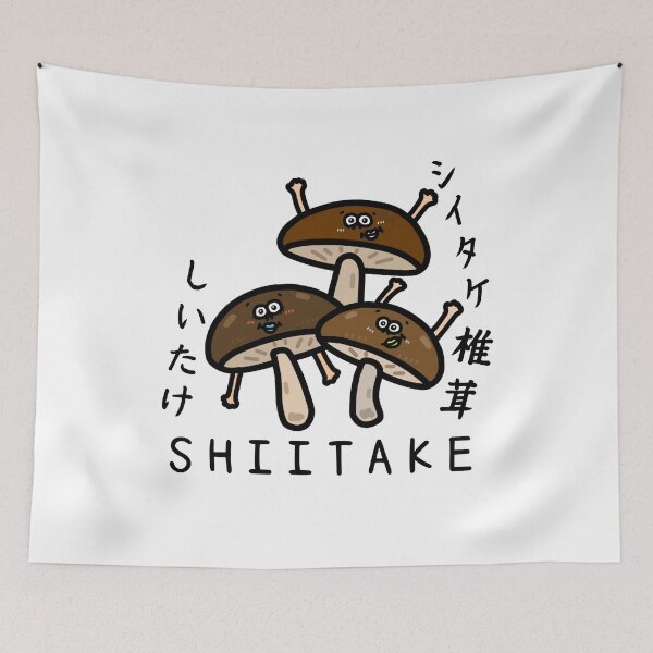 Item preview, Cute SHIITAKE designed and sold by kanaehonkawa.