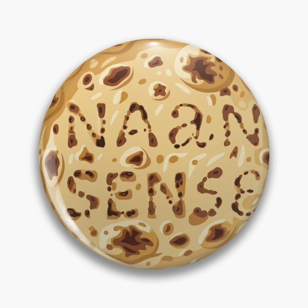 Item preview, Naansense - Food Humor Desi Tshirt designed and sold by REGAINART.