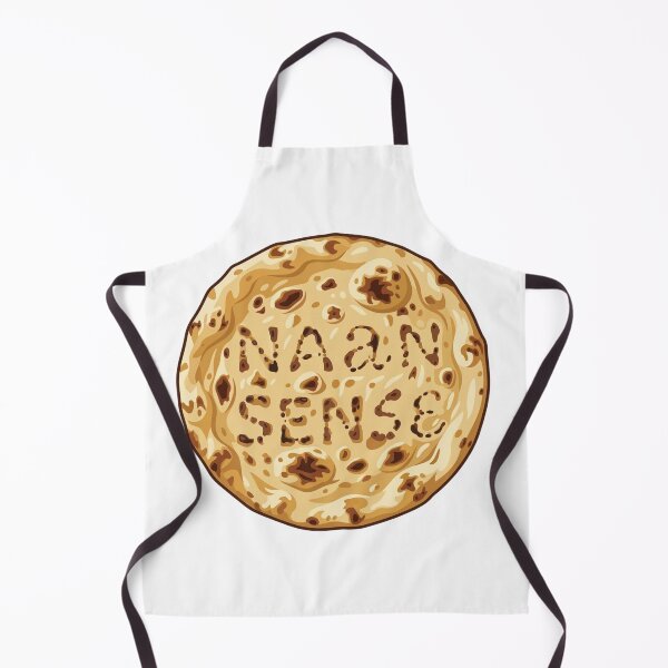 Item preview, Naansense - Food Humor Desi Tshirt designed and sold by REGAINART.