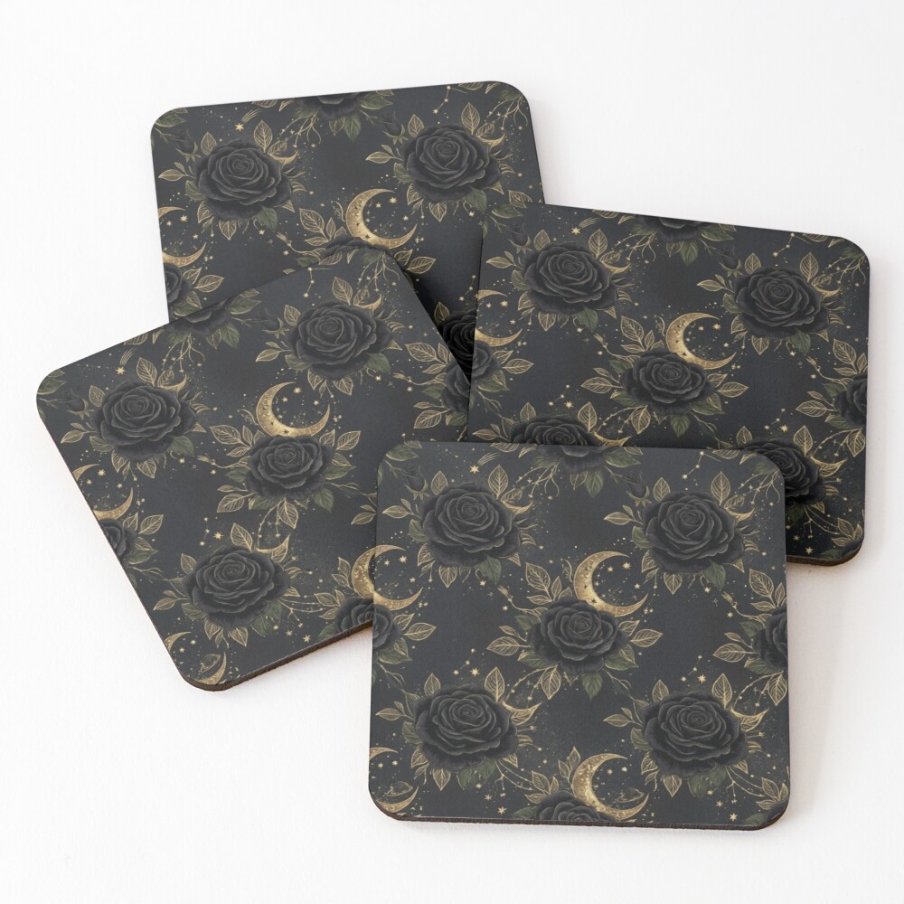 Item preview, Coasters (Set of 4) designed and sold by NocturnBotany.