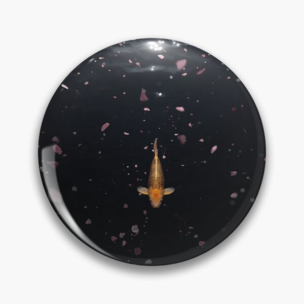 Item preview, Koi Under Falling Blossoms — Japanese Cinematic Art designed and sold by Tokyo Neo Noir Collective .
