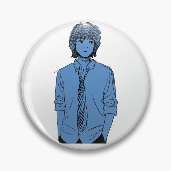 Item preview, Blue Messy Schoolboy designed and sold by ANIME-TEKKO.
