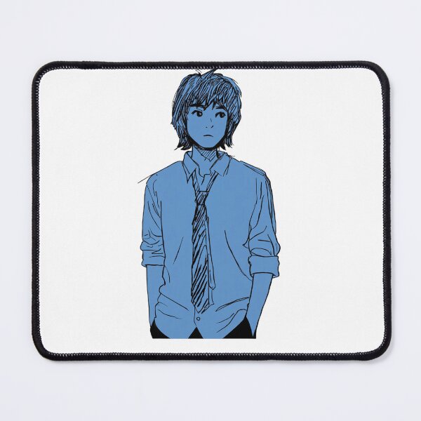 Item preview, Blue Messy Schoolboy designed and sold by ANIME-TEKKO.