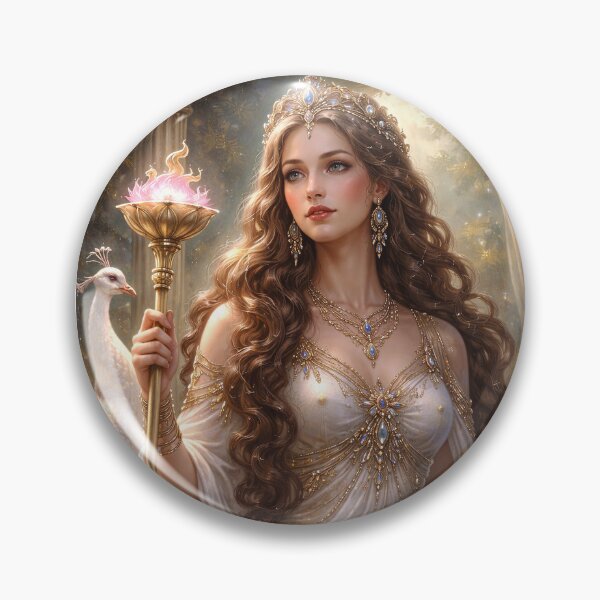 Item preview, Greek Goddess Hera, the Queen of the Gods artwork. designed and sold by GalleryKauffeld.