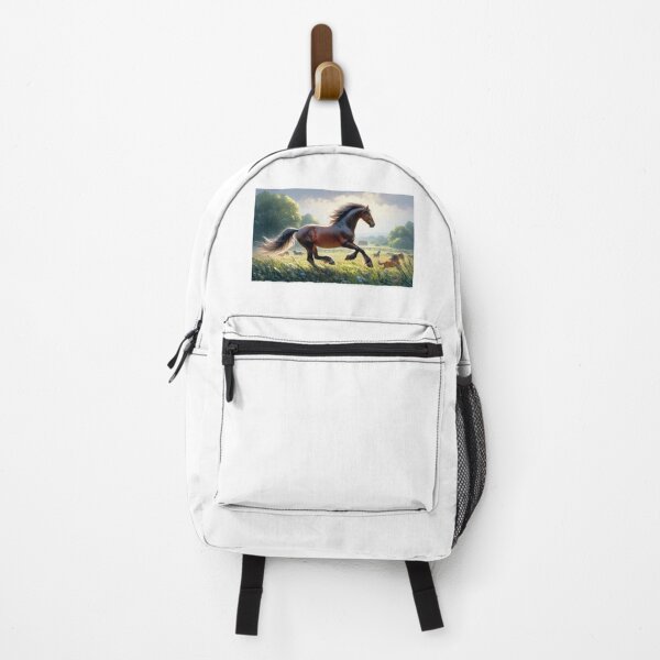 Item preview, Horse galloping through the sunlit meadow designed and sold by ProofChalice721.