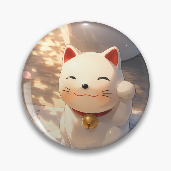 Item preview, Anime greeting cat setting on Carpet designed and sold by Helmy Dream.