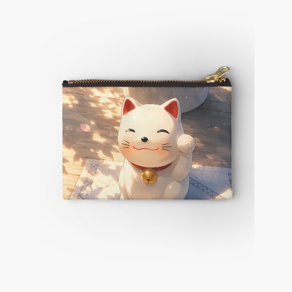 Item preview, Anime greeting cat setting on Carpet designed and sold by Helmy Dream.