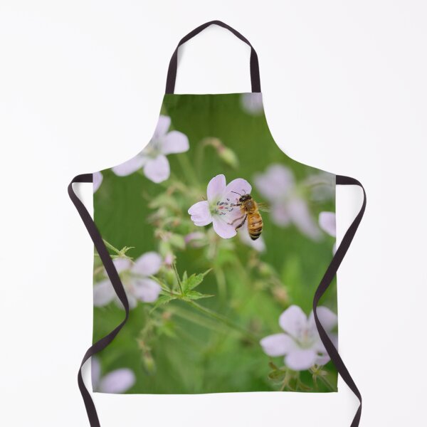 Item preview, Honey works. Wood Cranesbill and Honey Bee designed and sold by Jouko Lehto Photography.