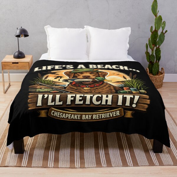 Item preview, Life's a Beach I'll Fetch It - Chesapeake Bay Retriever  designed and sold by SidTastic .