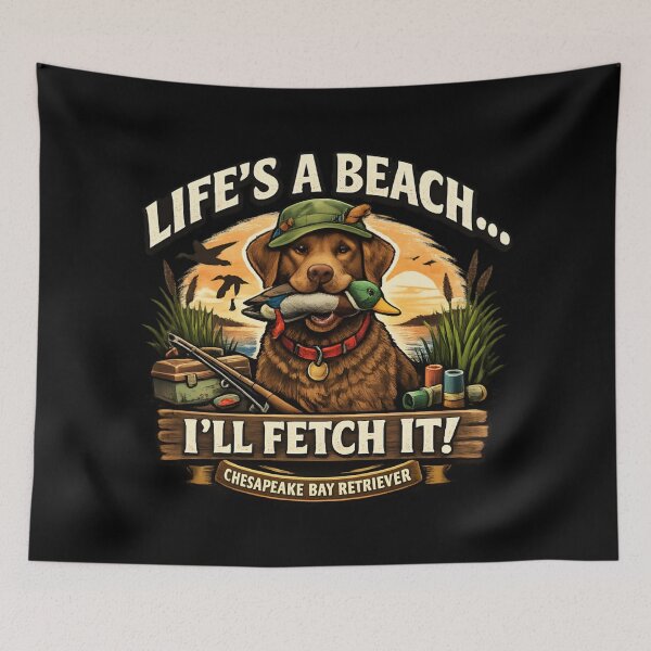 Item preview, Life's a Beach I'll Fetch It - Chesapeake Bay Retriever  designed and sold by SidTastic .