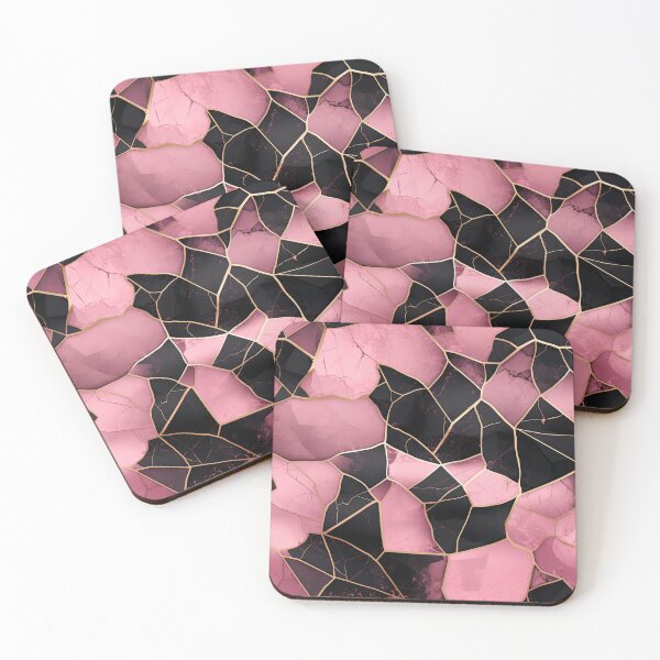 Item preview, Blush Marble Gold Pattern designed and sold by obstinator.