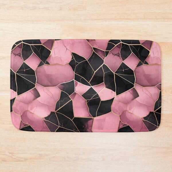 Item preview, Blush Marble Gold Pattern designed and sold by obstinator.
