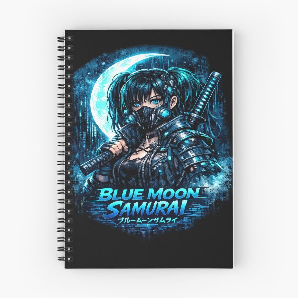 Item preview, Blue Moon Samurai designed and sold by BemzCorner.