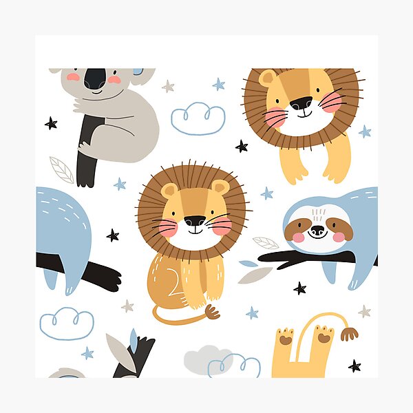 Item preview, Lion Kawaii designed and sold by JJNameArt.