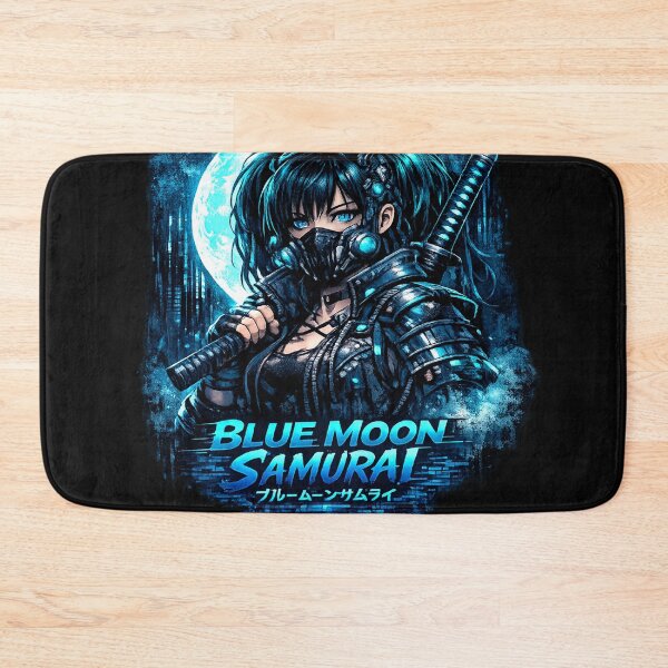 Item preview, Blue Moon Samurai designed and sold by BemzCorner.