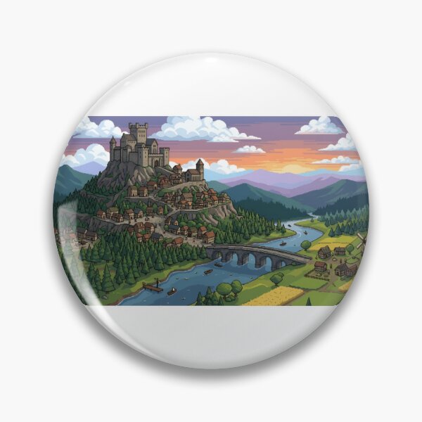 Item preview, Medieval Fantasy Kingdom Pixel Art Background designed and sold by ManggaeJM.