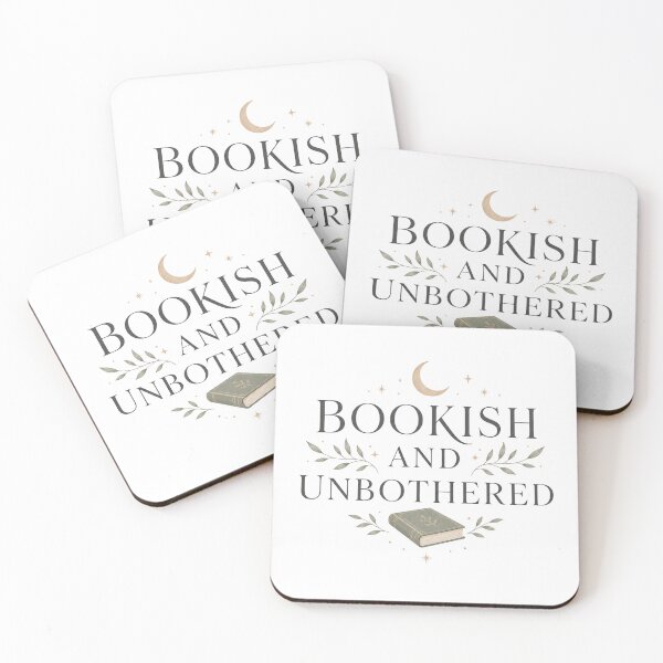 Item preview, Bookish And Unbothered - Bookish Reading Design designed and sold by GoverArt.
