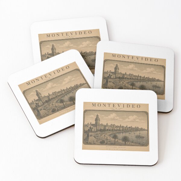 Item preview, Montevideo | Vintage Travel City Design designed and sold by Fm204.