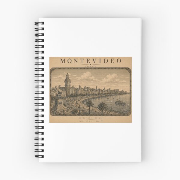 Item preview, Montevideo | Vintage Travel City Design designed and sold by Fm204.