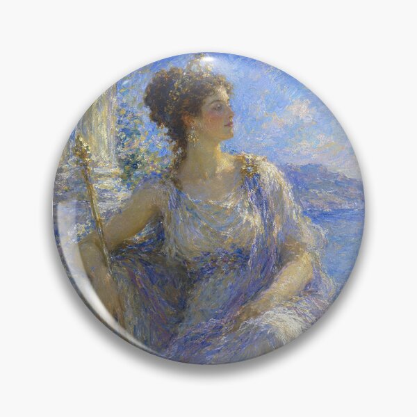 Item preview, Greek Goddess Hera, the Queen of the Gods painting. designed and sold by GalleryKauffeld.