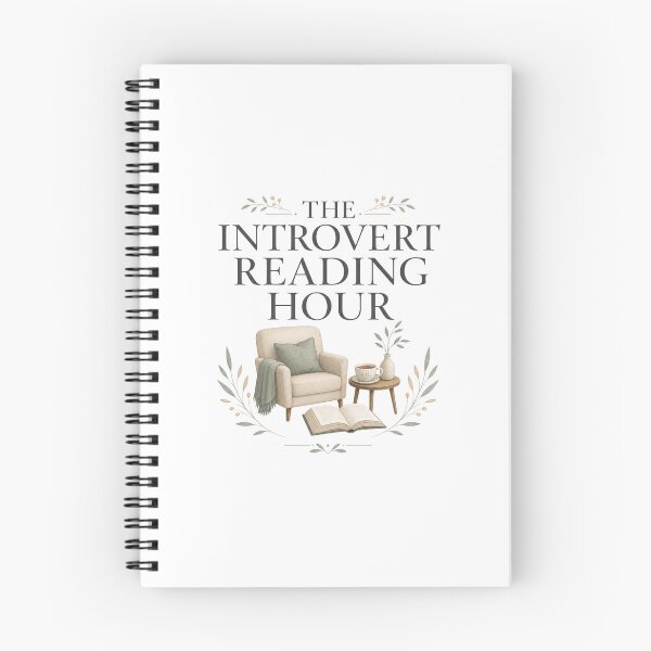 Item preview, The Introvert Reading Hour - Bookish Reading Design designed and sold by GoverArt.
