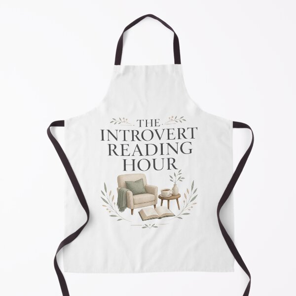 Item preview, The Introvert Reading Hour - Bookish Reading Design designed and sold by GoverArt.