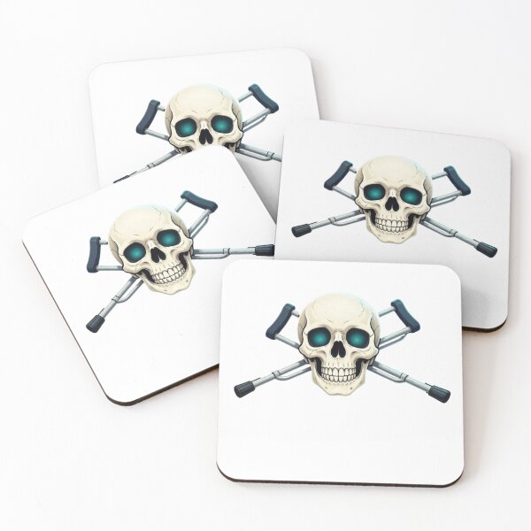 Item preview, Skull and Crutches   designed and sold by TheEndDesign.