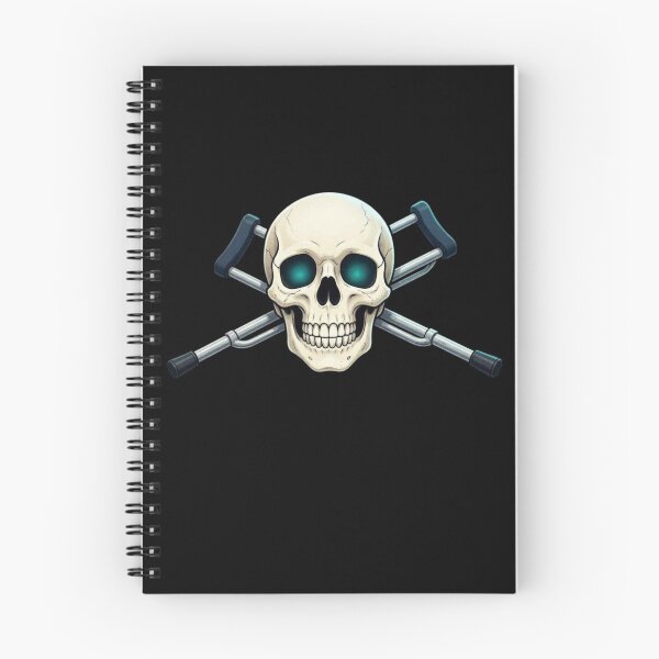 Item preview, Skull and Crutches   designed and sold by TheEndDesign.