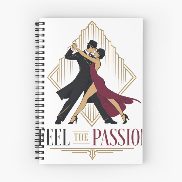 Item preview, Elegant couple dancing tango passionately. Stylish man and woman in dramatic red and black pose. Romantic ballroom performance with fiery emotion. designed and sold by Creative88Art.