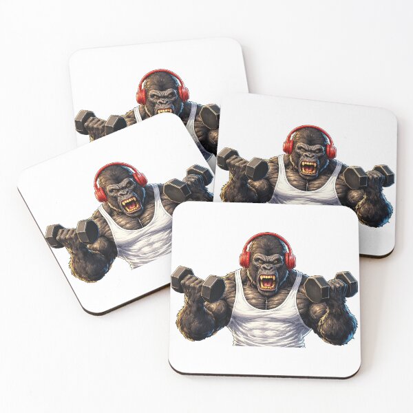 Item preview, Strong Gorilla Gym T-Shirt - Power, Strenght & Motivation designed and sold by BeastMode.