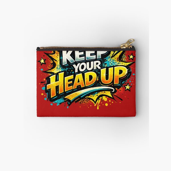Item preview, Keep Your Head Up | Inspirational Typography Design designed and sold by VasiArtLab.