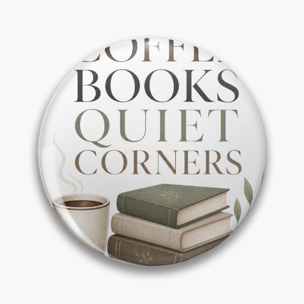 Item preview, Coffee Books Quiet Corners - Bookish Reading Design designed and sold by GoverArt.