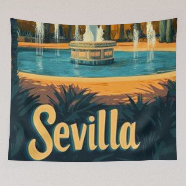 Item preview, The Golden Hour Over Seville designed and sold by iamdesigns14.