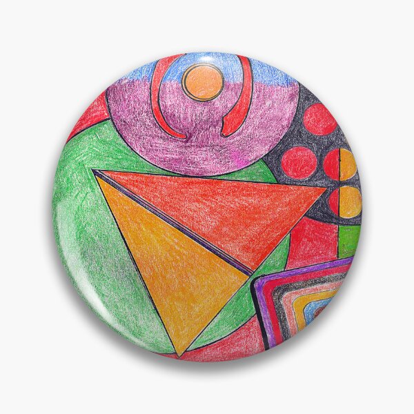 Item preview, Vibrant Abstract Totem designed and sold by Haxson37art.