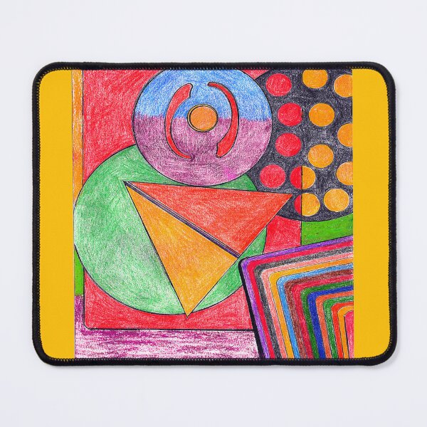Item preview, Vibrant Abstract Totem designed and sold by Haxson37art.