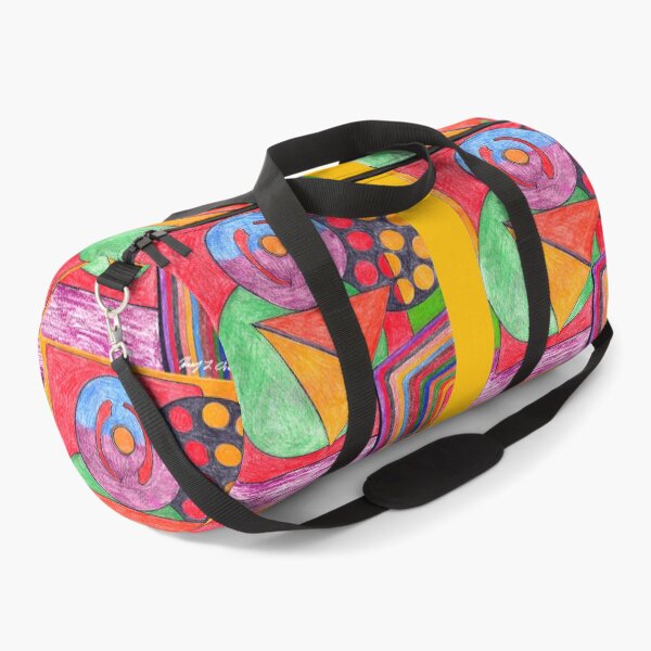 Item preview, Vibrant Abstract Totem designed and sold by Haxson37art.