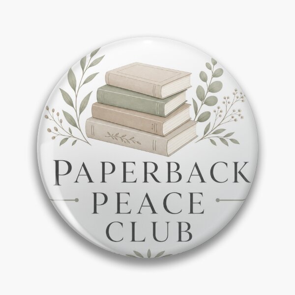 Item preview, Paperback Peace Club - Bookish Reading Design designed and sold by GoverArt.