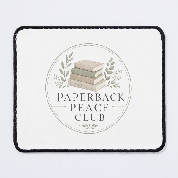 Item preview, Paperback Peace Club - Bookish Reading Design designed and sold by GoverArt.