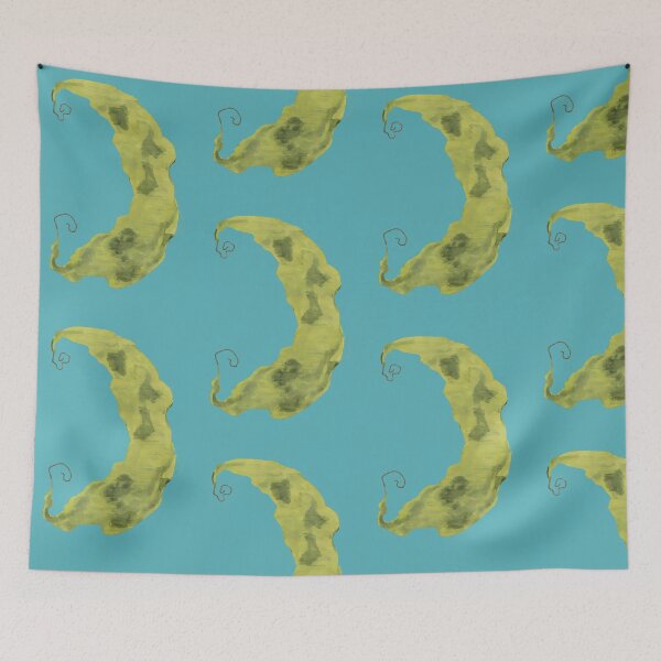Item preview, Moon - blue designed and sold by Gina_BreWe.