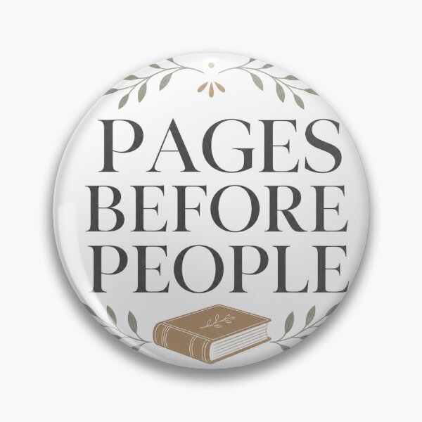 Item preview, Pages Before People - Bookish Reading Design designed and sold by GoverArt.