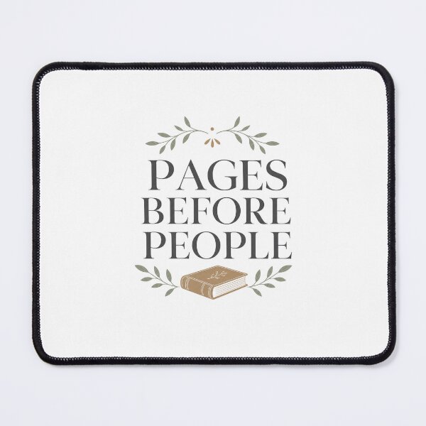 Item preview, Pages Before People - Bookish Reading Design designed and sold by GoverArt.